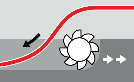 Gerodur Fräsverfahren Computergrafik