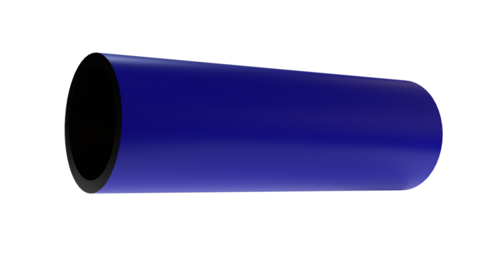 Gerodur RCprotect® Computergrafik Druckrohr aus PE100-RC