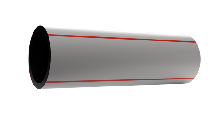 Gerodur Computergrafik EMDS Schutzrohr aus PE100-RC