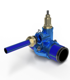 Gerodur GEROfit® REX Anbohrarmatur mit VLUX-Adapter