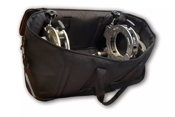 Gerodur GEROtool Runddrückschelle Runddrückvorrichtung mit Traverse in Tasche