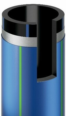 Gerodur GEROfit® REX Rohraufbau, verhindert die Schadstoffdurchdringung in unser Trinkwasser