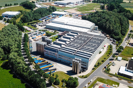 Gerodur Werk, Luftbild  Neustadt in Sachsen Deutschland