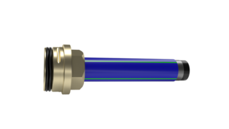 Gerodur GEROfit® REX VLUX adapter for a pressure class-compliant, pull-out-proof and stable connection between tapping valve and pipe
