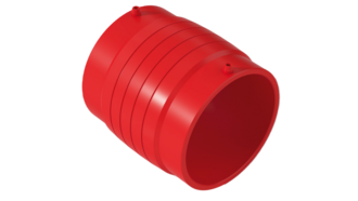 Gerodur system components for LHT® E-POWER electrofusion coupler