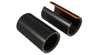 Gerodur system components for LHT® E-POWER weld-on adapter
