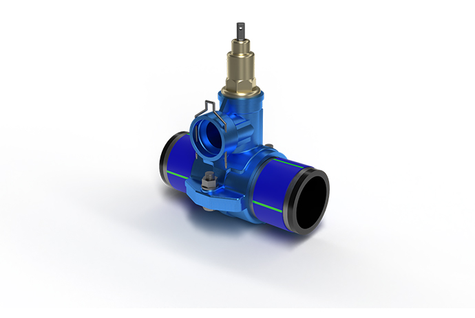 Pressure tapping valve store