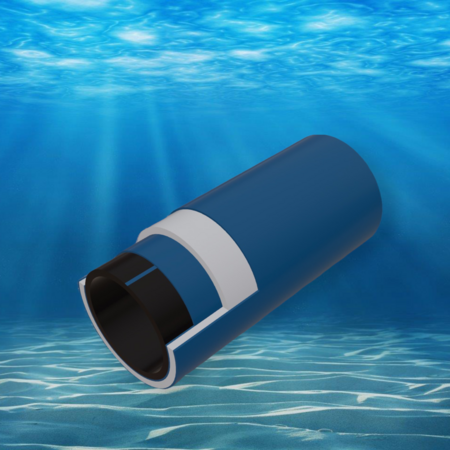Gerodur SESU pipe, the self-sinking PE pipe for underwater installation