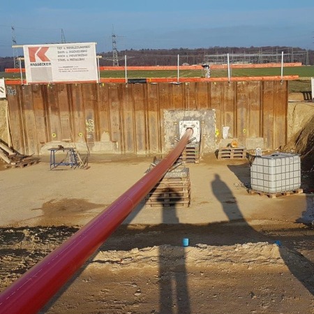LHT® E-Power - Kabelschutzrohr EMDS Hochleistungsklasse im E-Power-Pipe-Verfahren Herrenknecht AG 