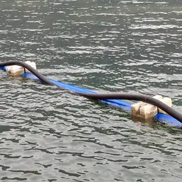 RCprotect® PE100-RC Druckrohr Abwasserdruckleitung im Ossiacher See Österreich kostenreduziert