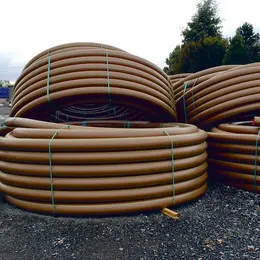 GEROfit® NEXUS Ortbares Schutzmantelrohr Abwasserleitung Polyethylen Ringbunde Bethune (Frankreich)
