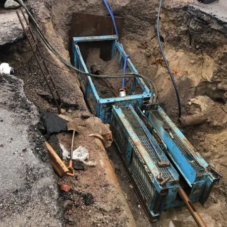 GEROfit® REX Barrier Pipe diffusionsdichte Trinkwasserversorgung für neues Wohnquartier in Helsinki Berstlining in Altrohr