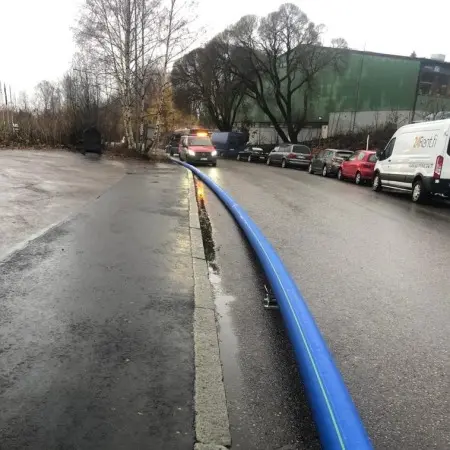GEROfit® REX Barrier Pipe Trinkwasserversorgung für neues Wohnquartier in Helsinki Rohrstrang Permeationssperre