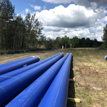 RCprotect® - PE100-RC Druckrohr Wasserwerk Boxberg umweltschonend