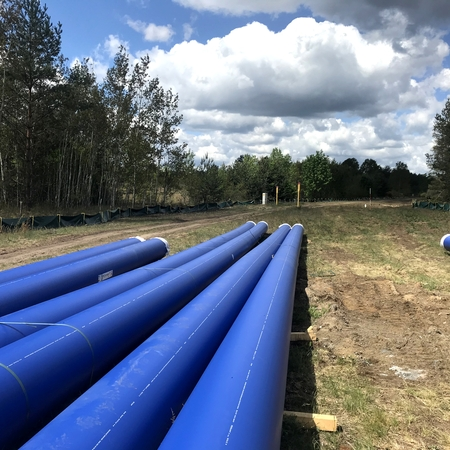 RCprotect® - PE100-RC Druckrohr Wasserwerk Boxberg umweltschonend