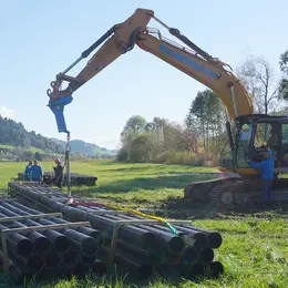 RCprotect® PE100-RC Druckrohr Abwasserdruckleitung im Ossiacher See Seeverlegung