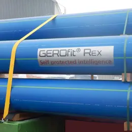 GEROfit® REX Barrier pipe Trinkwasserversorgung Varberg (Schweden) permeationsdicht Schutzmantelrohr