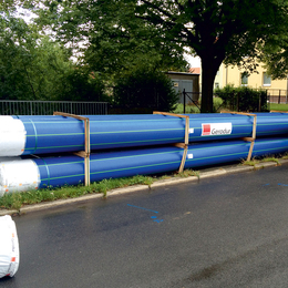 GEROfit® NEXUS Schutzmantelrohr für Ortung Trinkwasser-Hauptleitung Halberstadt PE100-RC Rohrendenverschluss DVGW