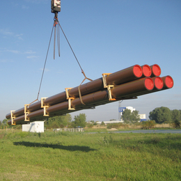 LHT® Abwasserdruckrohr - Schutzmantelrohr für Cargill in Barby (Sachsen-Anhalt) Krantransport