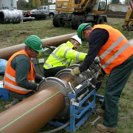 LHT® - Schutzmantelrohr für Cargill Heizelement-Stumpfschweißung ohne Rückschnitt Schutzmantel