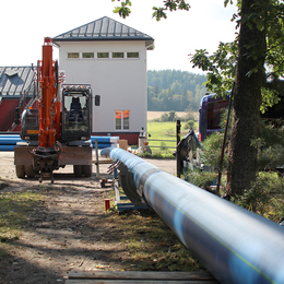  GEROfit® REX Barrier pipe Permeationsdichte Wasserleitung Porvoo Schutzmantelrohr PE100-RC