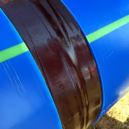 GEROfit® REX Barrier pipe permeationsdicht Trinkwasserrohr VW Werk Wolfsburg Nachumhüllung Spiegelschweißung