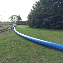 GEROfit® REX Barrier pipe VW Werk Wolfsburg Schutzmantelrohr Spülbohren permeationsdicht geschweißter Rohrstrang