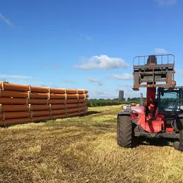 RCprotect® PE100-RC Druckrohr Biogasleitung im Fräsverfahren (Dänemark) 7