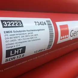 LHT® E-Power temperaturresistentes Kabelschutzrohr für Cobra-Cable Dänemark Windpark