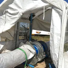 GEROfit® R Schutzmantelrohr Trinkwasser Schweißzelt Heizelementstumpfschweißung Rohrabdeckung