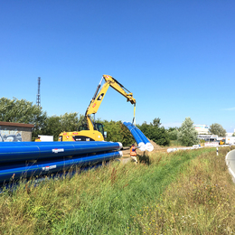 GEROfit® R Schutzmantelrohr RCprotect® PE100-RC Druckrohr Trinkwasserleitung Relining Stendal