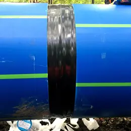 GEROfit® REX Barrier pipe Stumpfschweißung Spiegelschweißung Nachumhüllung Dichtungsband