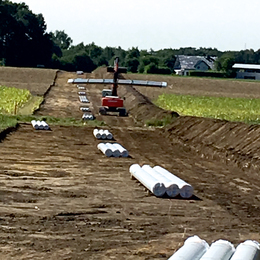 GEROfit® REX Barrier pipe Abwasserrohr Schutzmantel diffusionsdicht INEOS Phenol Rohrtrasse