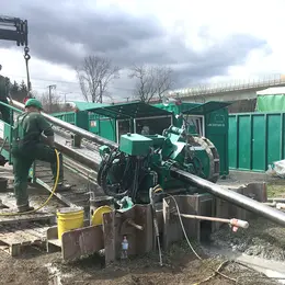 RCprotect® PE100-RC für Elbdüker Dresden Spülbohren Bohrtechnik Rohrvortrieb