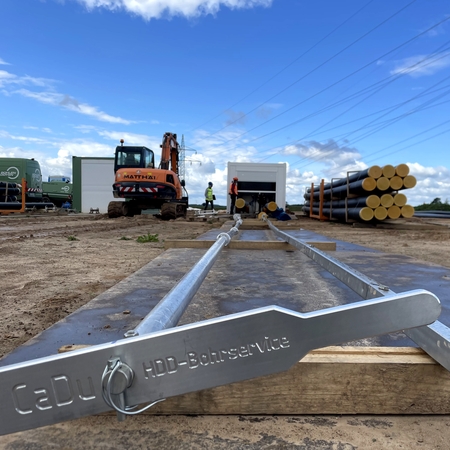 LHT® E-Power Temperaturstabiles Kabelschutzrohr TenneT Innenwulstentferner Barrierefreier Rohrquerschnitt