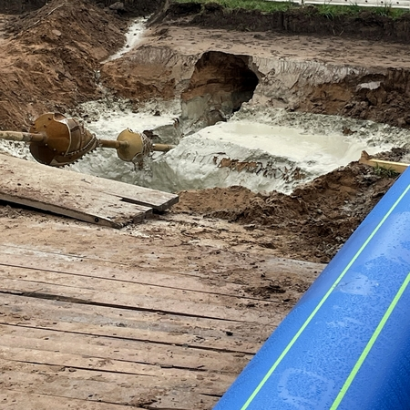 GEROfit® REX Barrier pipe Trinkwasserdruckrohr mit Schutzmantel und Permeationssperrschicht Spülbohrung HDD
