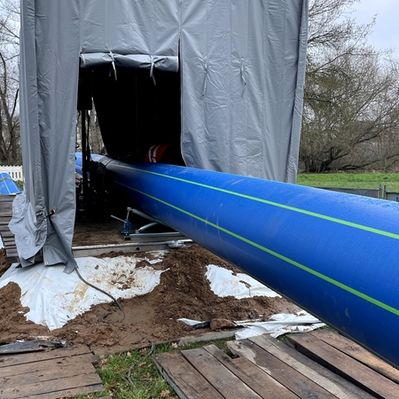 GEROfit® REX - Barrier pipe Trinkwasserrohr permeationsdicht Spiegelschweißung Einhausung 