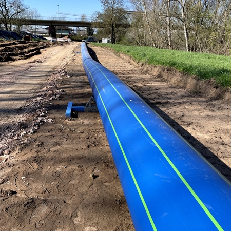 GEROfit® REX - Barrier pipe diffusionsdichtes Trinkwasserrohr stumpfgeschweißter Rohrstrang
