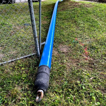 GEROfit® REX Barrier Pipe Trinkwasserrohr Zugkopf Ziehkopf Spülbohren HDD Stadtwerke Radolfzell 