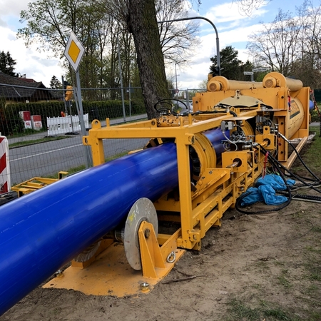 RCprotect® PE100-RC Druckrohr für DynTec-Verlegetechnik Schulzendorf (Berlin) verjüngtes PE-Rohr für Relining