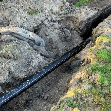 RCprotect® Abwasserdruckrohr Offener Graben Fräsen Marcardsmoor - Wiesmoor 