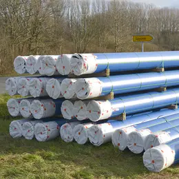 GEROfit® REX Barrier pipe Trinkwasserrohr Schutzmantel Spycker Glowe Rügen Spülbohren Rohrstapel